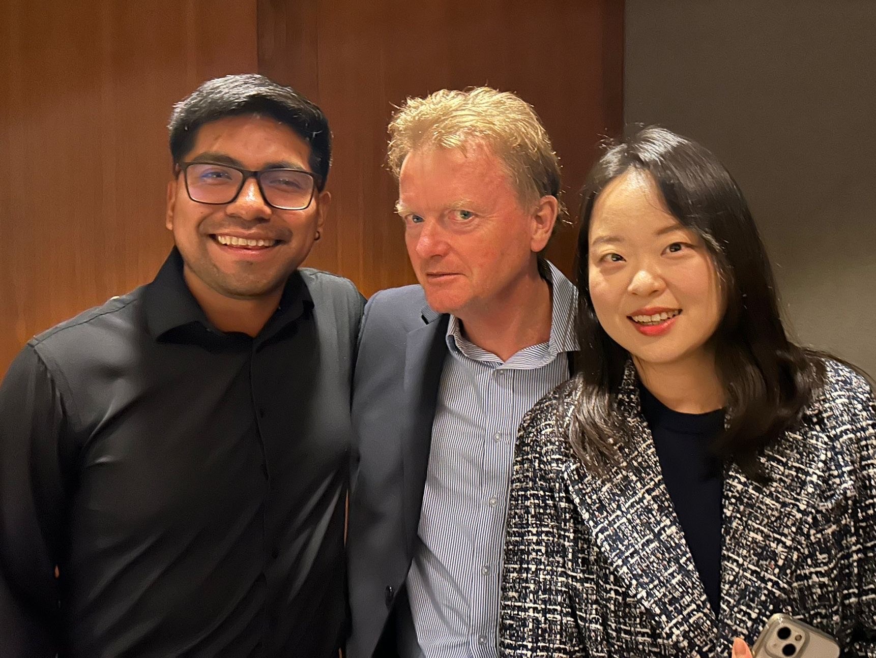 Alexander Conference_Danny Mollericona Alvaro, Phil Smith, Jenny Bae