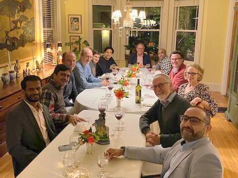 Civil Sphere in India Dinner at Jeffrey Alexander's home on October 22, 2022